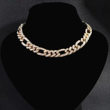 Load image into Gallery viewer, Elegant Cubic Zirconia Cuban Necklace
