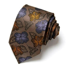 Load image into Gallery viewer, Elegant Fashion Flower Classic Design Neckties For Men Business Formal Suit Office Men Necktie Modern Patterned Formal Ties College Tuxedo Floral Tie
