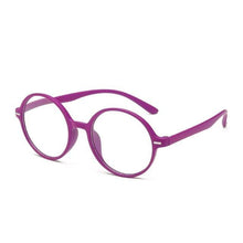 Load image into Gallery viewer, ELEGANT Fashion Round Anti Blue Light Reading Glasses Computer Eyeglasses Women Men Unisex Ultralight Round Frame Presbyopia Eyewear +1.0 ~ 4.0
