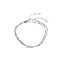Load image into Gallery viewer, Elegant Heart Shaped Magnet Bracelet For Couples Stainless Steel Magnetic Couple Bracelets Long Distance Touch Bracelets Magnetic Heart Matching Bracelets Stainless Steel Adjustable Chain Bracelet Set Gift
