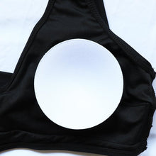 Load image into Gallery viewer, Elegant High Waist Bikini Set Push Up Swimwear Women Swimsuits New Black Bathing Suit Twist Women's High Waist Bikini Twist Front Tie Back 2 Piece Lace Up Summer Swimsuits
