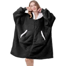 Load image into Gallery viewer, Elegant Large Sweatshirts Woman Oversized Hoodie Winter Blanket With Sleeves Fleece Warm Giant Blanket Hoodies Women Sweatshirts  Long Blanket with Sleeves for Winter Hooded Sweatshirt for Women and Men Pullover
