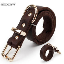 Load image into Gallery viewer, Elegant Leather Pet Collar
