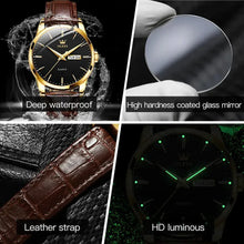 Load image into Gallery viewer, Elegant Leather Timepiece

