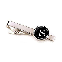 Load image into Gallery viewer, Elegant Men Fashion 26 Alphabet Letters Tie Clips Letter Tie Clip Men&#39;s Fashion Tie Pin Buckle Clip Tie Decoration Suit Accessories  Name Letters Jewelry Men Necktie Clip Pin Suit Accessories Classic Initials Alphabet A-Z Tie Clips
