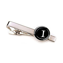 Load image into Gallery viewer, Elegant Men Fashion 26 Alphabet Letters Tie Clips Letter Tie Clip Men&#39;s Fashion Tie Pin Buckle Clip Tie Decoration Suit Accessories  Name Letters Jewelry Men Necktie Clip Pin Suit Accessories Classic Initials Alphabet A-Z Tie Clips
