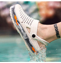 Load image into Gallery viewer, Elegant Mens Sandals Black Garden Casual Aqua Clogs Summer Slides Beach Swimming Shoes Slippers Garden Clogs Sandals Arch Support Cushioned Yard Beach Clogs
