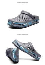 Load image into Gallery viewer, Elegant Mens Sandals Black Garden Casual Aqua Clogs Summer Slides Beach Swimming Shoes Slippers Garden Clogs Sandals Arch Support Cushioned Yard Beach Clogs
