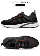 Load image into Gallery viewer, Elegant Mens Sneakers Sport Mesh Trainers Lightweight Running Shoes Outdoor Athletic Breathable Non-Slip Casual Comfortable Outdoor Sport Sneakers
