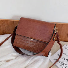 Load image into Gallery viewer, Elegant Modern Women and Girls New Luxury Pu Leather Messenger Bags For Girls And Ladies Handbags for Women Gifts
