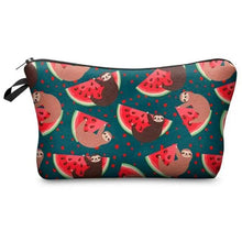 Load image into Gallery viewer, Elegant Multicolor Printed Large Capacity Pencil Case For Students Cute Cartoon Theme Stationary Cosmetic Bag
