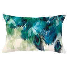 Load image into Gallery viewer, Elegant New Home Decoration Short Plush Pillow Case Feather Soft Rectangular Sofa Seat Bedroom Farmhouse Feather Decorative Throw Pillow Covers Home Decor 30x50CM
