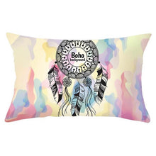 Load image into Gallery viewer, Elegant New Home Decoration Short Plush Pillow Case Feather Soft Rectangular Sofa Seat Bedroom Farmhouse Feather Decorative Throw Pillow Covers Home Decor 30x50CM

