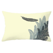 Load image into Gallery viewer, Elegant New Home Decoration Short Plush Pillow Case Feather Soft Rectangular Sofa Seat Bedroom Farmhouse Feather Decorative Throw Pillow Covers Home Decor 30x50CM
