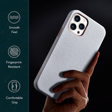 Load image into Gallery viewer, Elegant Phone Protection Back Cover Designed for iPhone 12 Pro Max Case Leather Cover for iPhone 12 mini 12 Pro Max Genuine Leather Case for iPhone 12 12Pro Luxury Black Phone Case For Businessman
