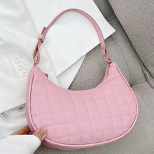 Load image into Gallery viewer, Elegant Pure Color Shoulder Underarm Bags, Casual Ladies Zipper Small Purse Top-handle Handbag For Ladies And Girls
