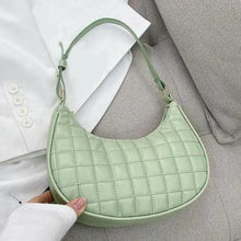 Load image into Gallery viewer, Elegant Pure Color Shoulder Underarm Bags, Casual Ladies Zipper Small Purse Top-handle Handbag For Ladies And Girls
