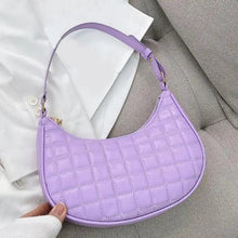 Load image into Gallery viewer, Elegant Pure Color Shoulder Underarm Bags, Casual Ladies Zipper Small Purse Top-handle Handbag For Ladies And Girls

