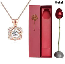 Load image into Gallery viewer, Elegant Rose Gold Heart Necklace
