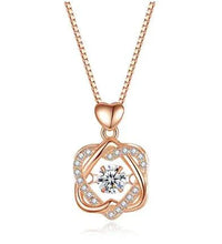 Load image into Gallery viewer, Elegant Rose Gold Heart Necklace
