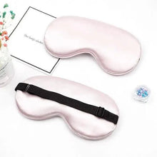 Load image into Gallery viewer, Elegant Soft Silk Eye Cover Sleeping Eye Mask Elastic Women Eye Patch Comfortable Super-Smooth Eye Mask For Sleep
