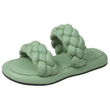 Load image into Gallery viewer, Elegant Solid Sandals Comfortable Women Summer Collection - Narrow Band Platform Cute Sandals Slippers Outfit indoor outdoor
