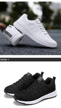 Load image into Gallery viewer, Elegant Sport Womens Sneakers Flats Casual Tennis Shoes Summer Lace-Up Mesh Light Breathable Casual Comfort Non Slip Lightweight Breathable Mesh Athletic Sneakers
