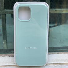 Load image into Gallery viewer, Elegant Style Solid Color Silicone Phone Cases For iPhone 13 14 Pro Max Classic Simple Case For iPhone 13 Pro Cover Slim Fit Silicone Back Cover For iPhone
