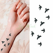 Load image into Gallery viewer, Elegant Waterproof Temporary Tattoo Sticker Cat Fox Flash Tatoo Neck Hand Modern Tattoo Stickers Butterflies Cats For Womens
