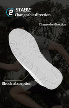 Load image into Gallery viewer, Elegant White Leather Mans Womens Sneakers Summer Lace-Up Trainers Gym Tennis Running Breathable High Quality Sport Women Mesh Wokrout Casual Slip On Flats Sneakers
