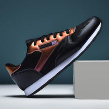 Load image into Gallery viewer, Elegant White Leather Mans Womens Sneakers Summer Lace-Up Trainers Gym Tennis Running Breathable High Quality Sport Women Mesh Wokrout Casual Slip On Flats Sneakers
