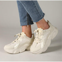 Load image into Gallery viewer, Elegant Women's Sneakers Lace Up Thick Platform Casual Shoes Leather Comfortable Walking Footwear Fashion New Lightweight Casual Everyday Walking Fashion Sneakers
