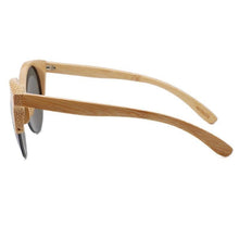 Load image into Gallery viewer, Elegant Wooden Design Classic Sunglasses Design Stylish Popular Wooden Sunglasses For Men &amp; Women  Round Bamboo Glasses Mirror Sun Glasses Retro Glasses
