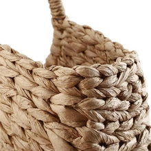 Load image into Gallery viewer, Elehant Women's Woven Wicker Straw Half Round Bag Trendy Large Capacity Female Casual Travel Bag
