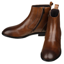 Load image into Gallery viewer, TOTO - K33093 - 2.6 Inches Taller (Coffee Brown) - Zipper Boot
