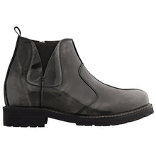 Load image into Gallery viewer, CALTO - K8991 - 3.6 Inches Taller (Grey) - Patent Leather Boot
