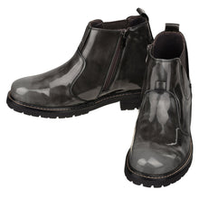 Load image into Gallery viewer, CALTO - K8991 - 3.6 Inches Taller (Grey) - Patent Leather Boot
