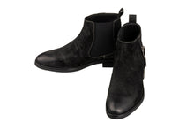 Load image into Gallery viewer, TOTO - K92081 - 3 Inches Taller (Nubuck Black) - Chelsea Ankle Boots
