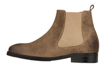 Load image into Gallery viewer, TOTO - K92083 - 3 Inches Taller (Nubuck Coffee Brown) - Chelsea Ankle Boots
