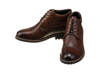 Load image into Gallery viewer, TOTO - Y41089 - 3.2 Inches Dark Brown Leather Boots
