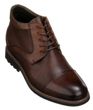 Load image into Gallery viewer, TOTO - Y41089 - 3.2 Inches Dark Brown Leather Boots
