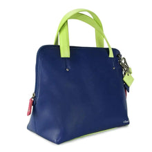 Load image into Gallery viewer, Elisa Leather Handbag -Sapphire
