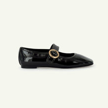 Load image into Gallery viewer, MARIANA: FLAT MARY JANE - BLACK
