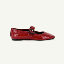 Load image into Gallery viewer, MARIANA: FLAT MARY JANE - RED
