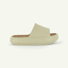 Load image into Gallery viewer, ST. TROPEZ: PLATFORM SLIDE - TAN
