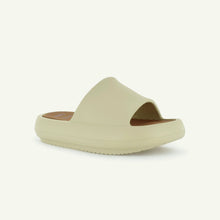 Load image into Gallery viewer, ST. TROPEZ: PLATFORM SLIDE - TAN
