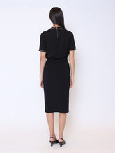 Load image into Gallery viewer, Embellished Chain Link Trim Short Sleeve Top
