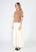 Load image into Gallery viewer, Embellished Chain Link Trim Short Sleeve Top
