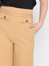 Load image into Gallery viewer, Embellished Pockets High Waist Wide Leg Pants
