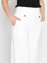Load image into Gallery viewer, Embellished Pockets High Waist Wide Leg Pants
